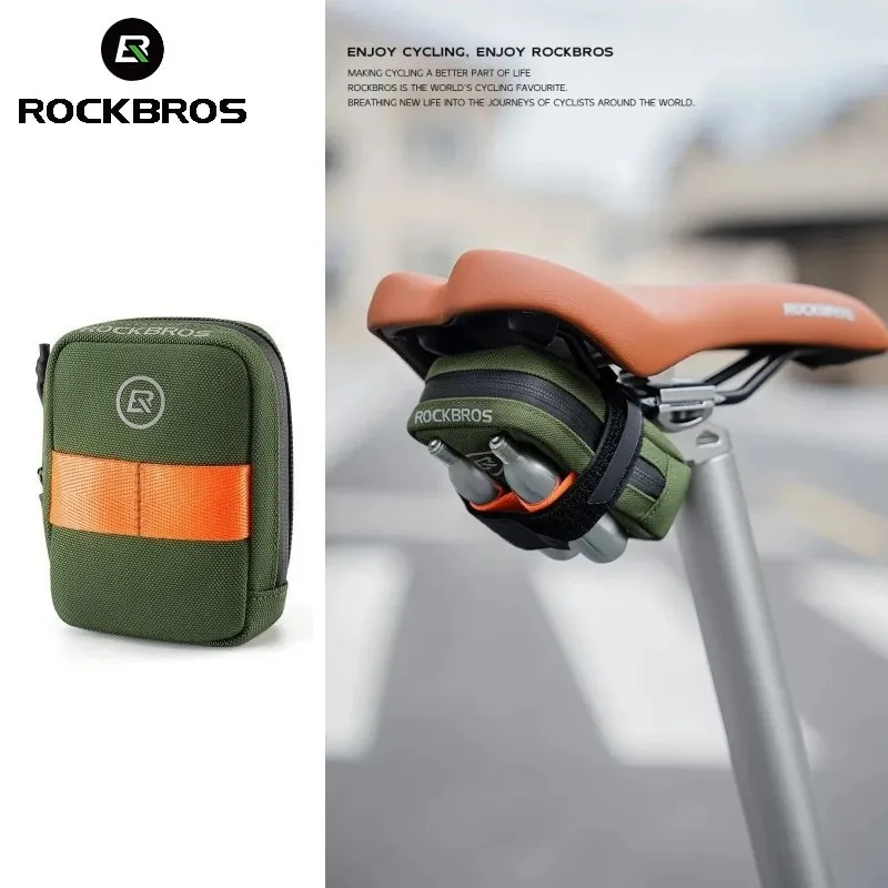 Cycling Commute Essentials - ROCKBROS Bisiklet Sele Çantası 0,35L Küçük,