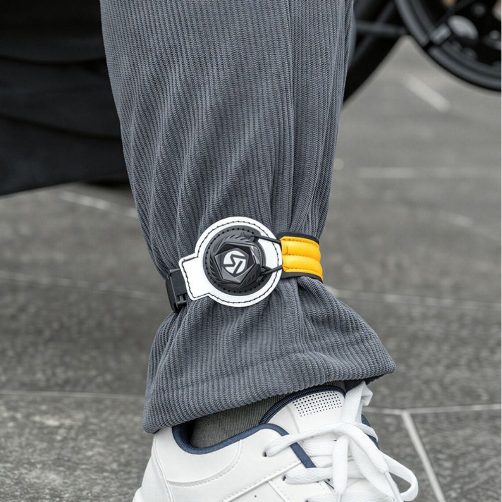 Commuter Bike Lock - Yansıtıcı Bisiklet Pantolon Bantları Ayarlanabilir Döner