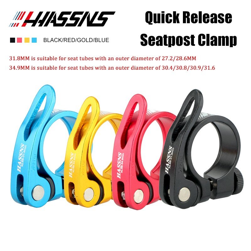 Commuting By Bike - HASSNS bisiklet Seatpost kelepçe hızlı yayın