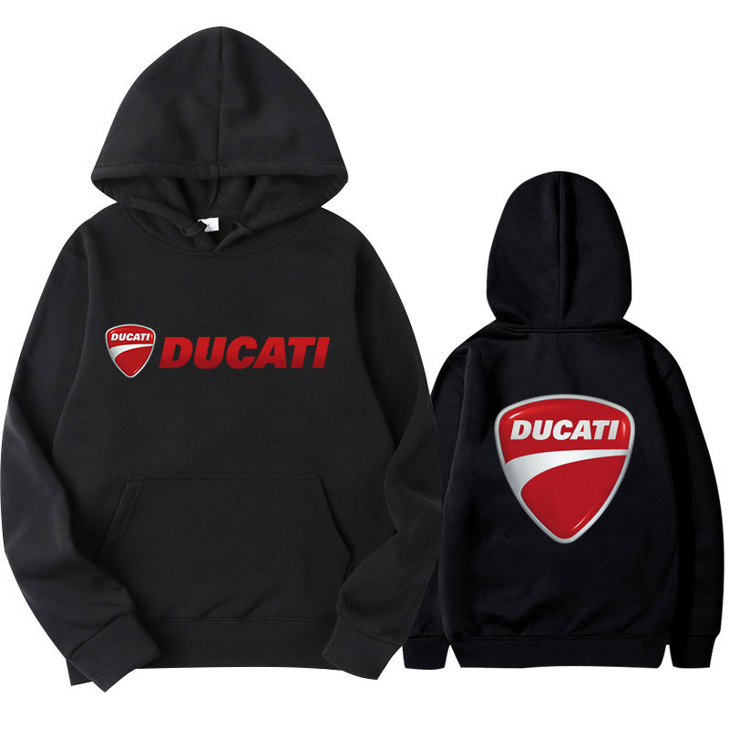 Cycling To Work - 2026 DUCATI Motosiklet kapüşonlu sweatshirtler spor